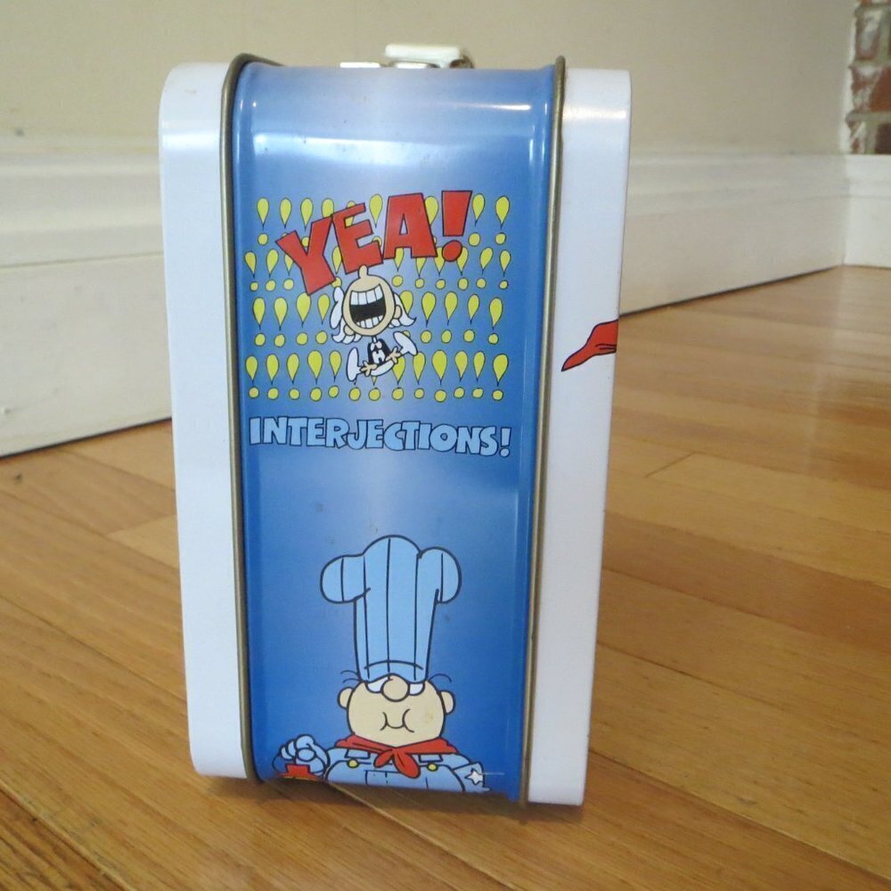 Vintage Schoolhouse Rock Metal Lunch Box 1999 *Good Condition- Hard To Find* - Picture 2 of 8